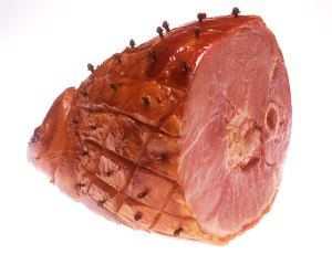 A picture of ham. 